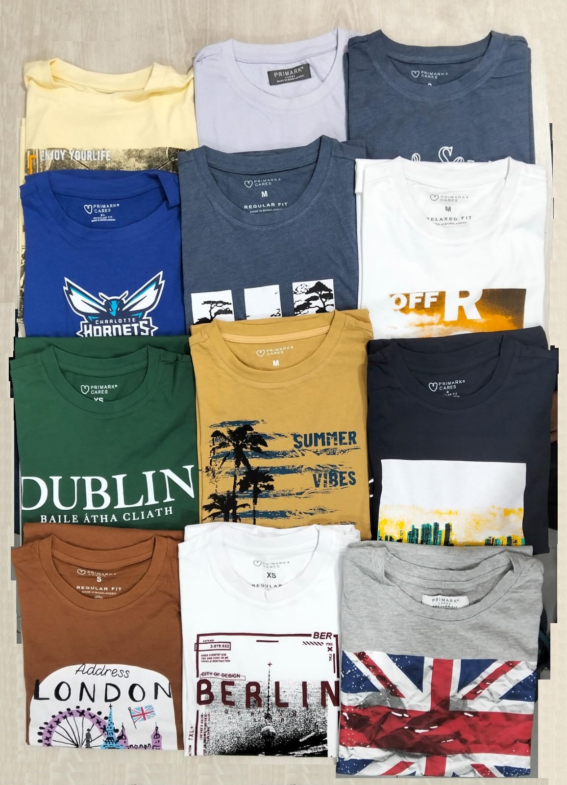 1 Men’s S/Slv Printed T-shirt (Brand - Primark) - Image 1