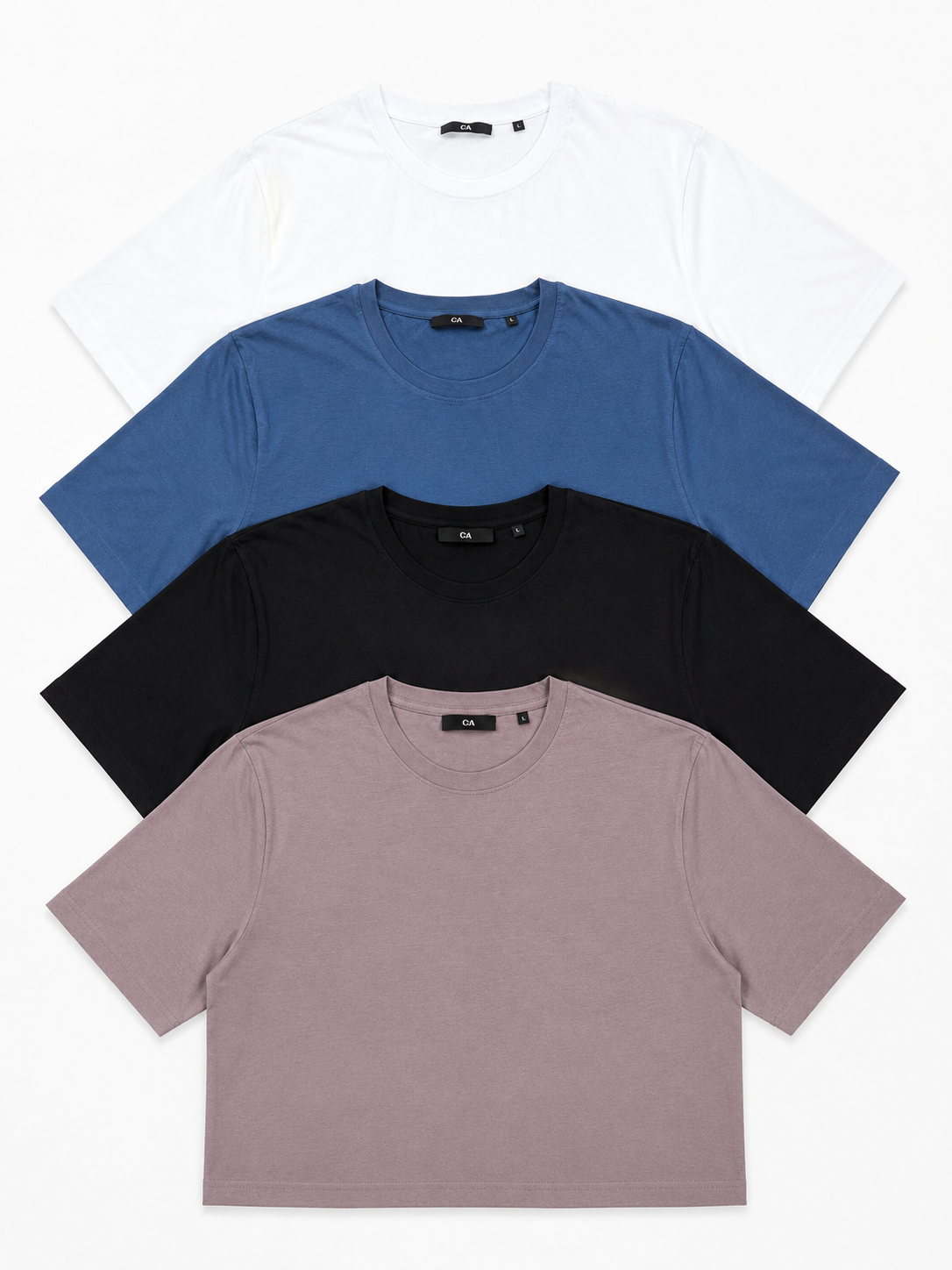 2 Men’s S/Slv Round Neck T-shirt - Image 1