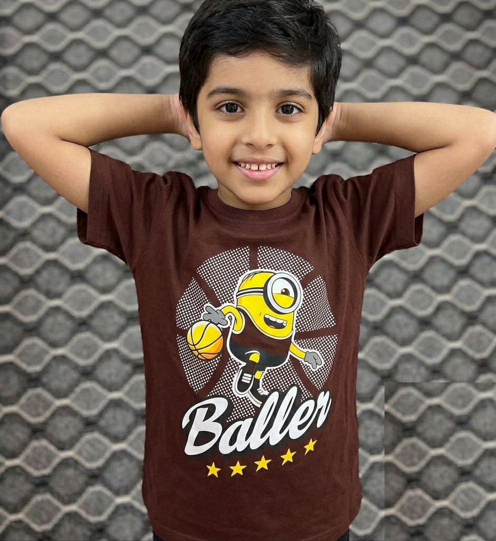 Boys Printed S_SLV T-shirt Boys Printed S/Slv T-shirt - Image 1