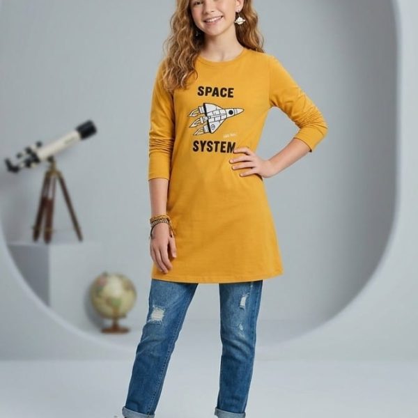 Girl's Long T-Shirt