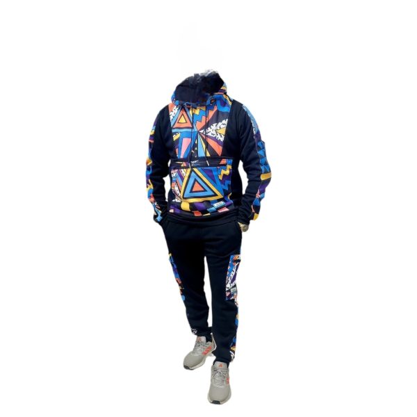 Men's Original Over Fancy Cargo Heavy GSM Track Suit Set